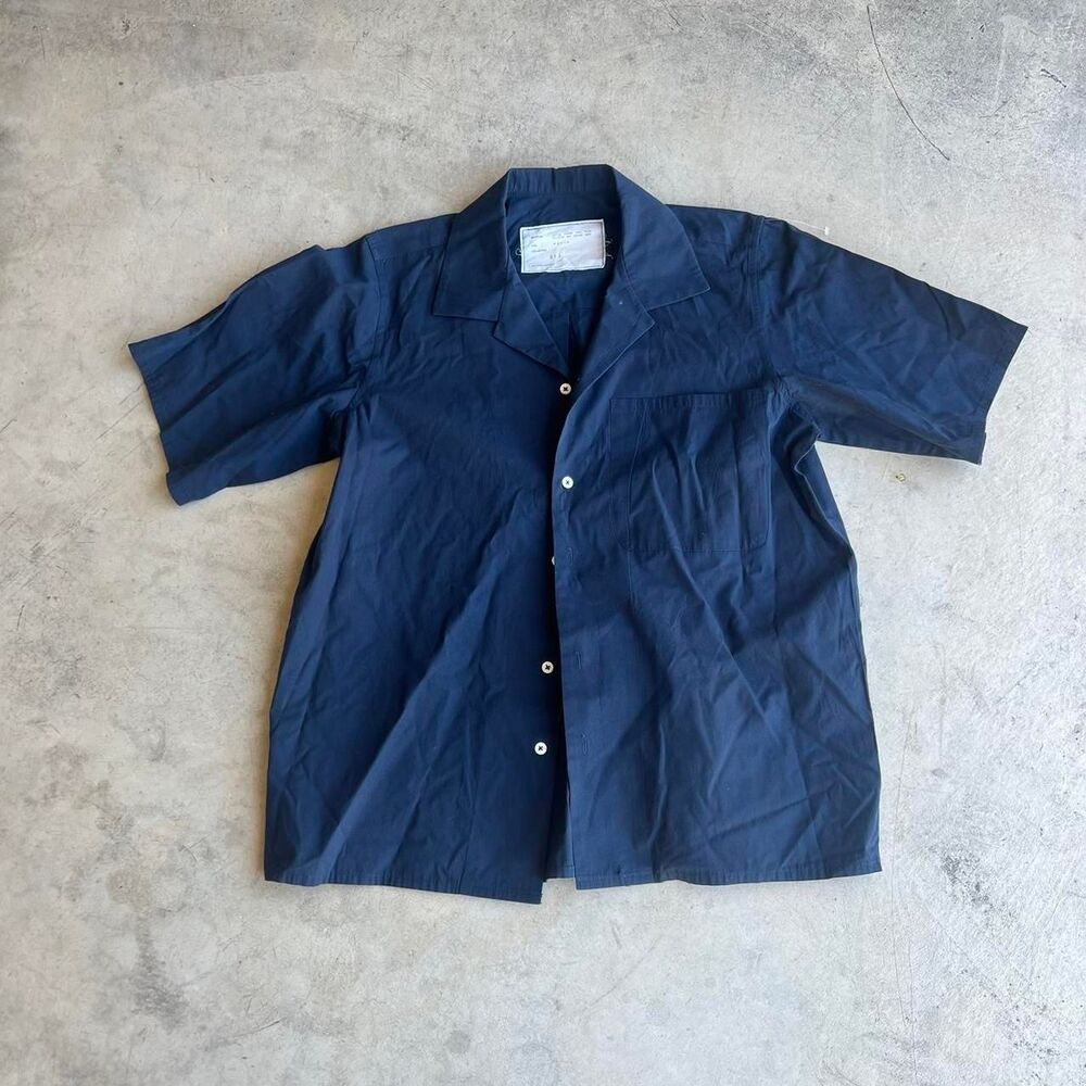 Camiel Fortgens Luxury work shirt Mens size S Small y2k rare cotton